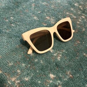 Cream sunglasses - super cute!!